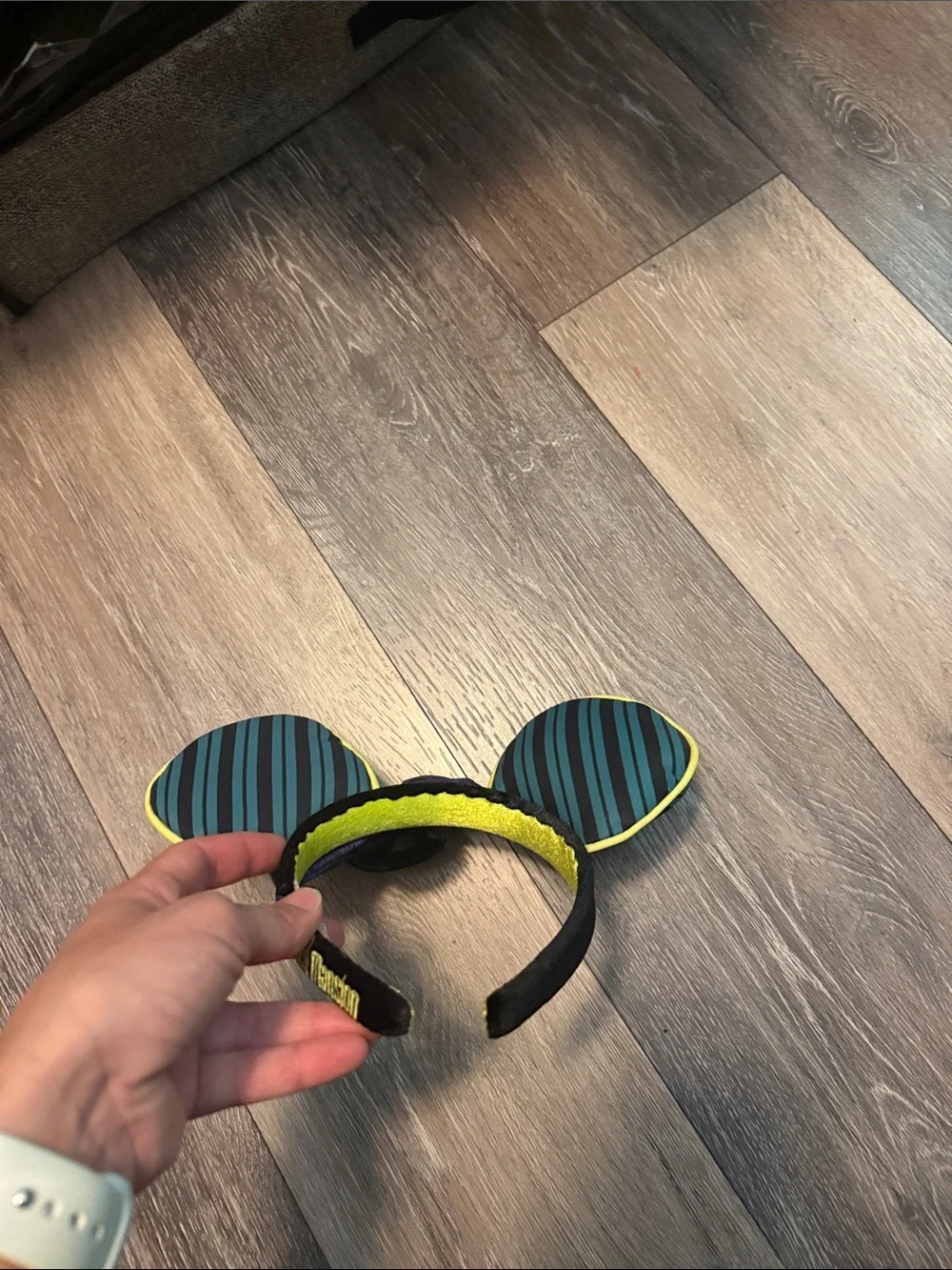 Disney-Inspired Purple & Teal Kids Ear Headband